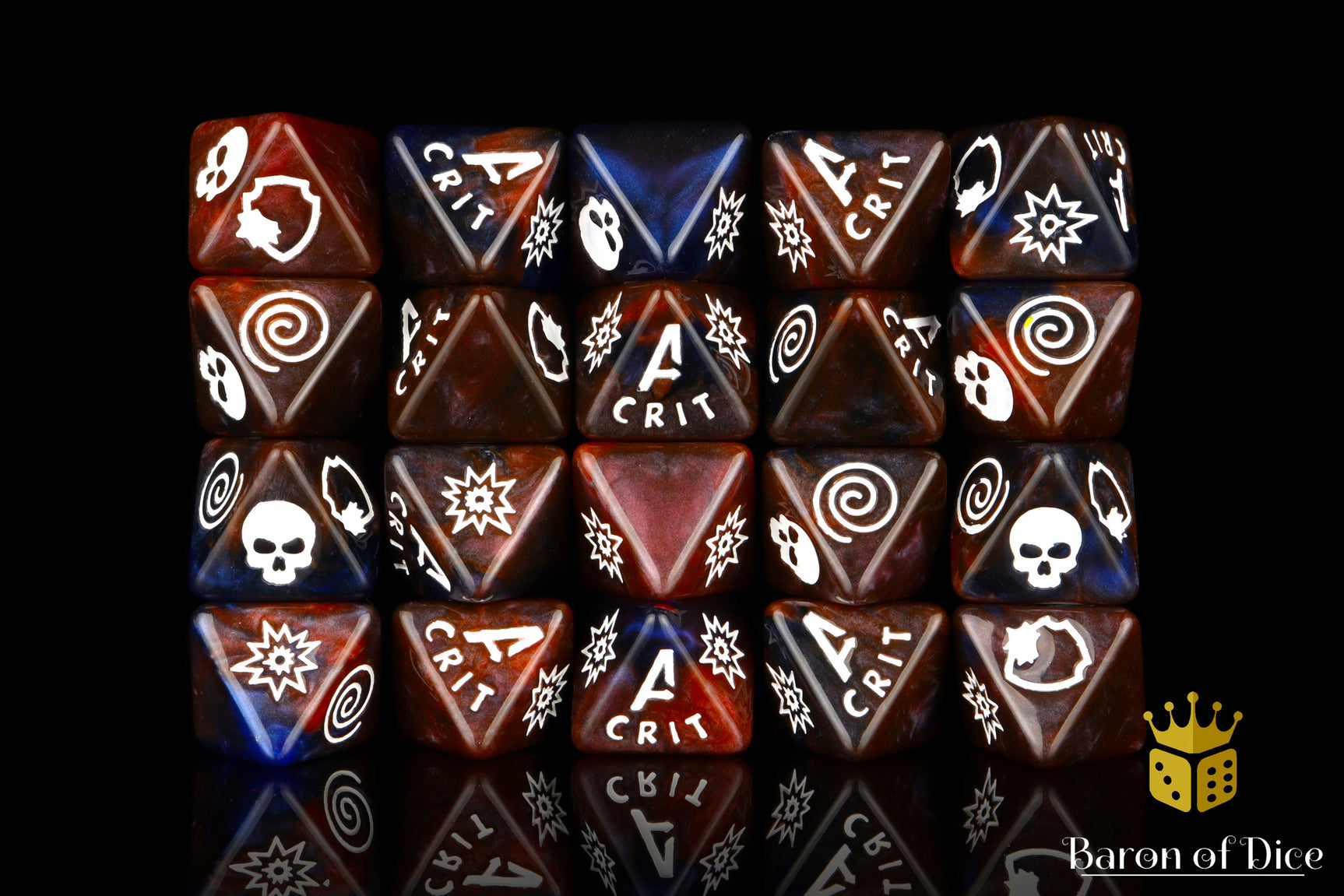 The Protectors D8 Dice Set