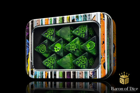 Dark Illuminati D8 Dice Set