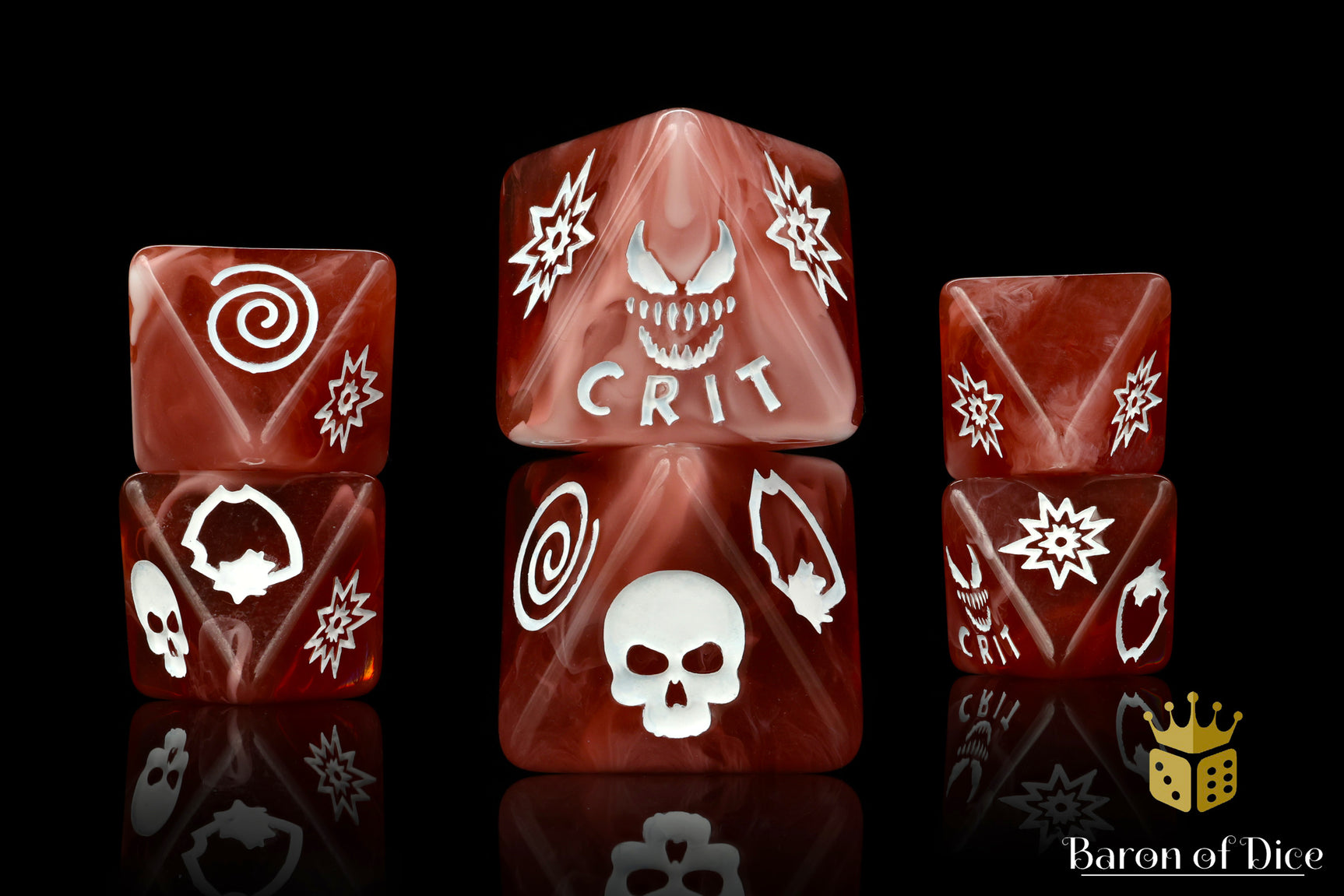 Bloody Symbiote Dice - D8 Set