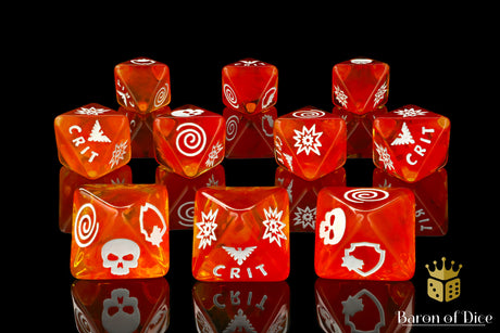 Phoenix D8 Dice Set