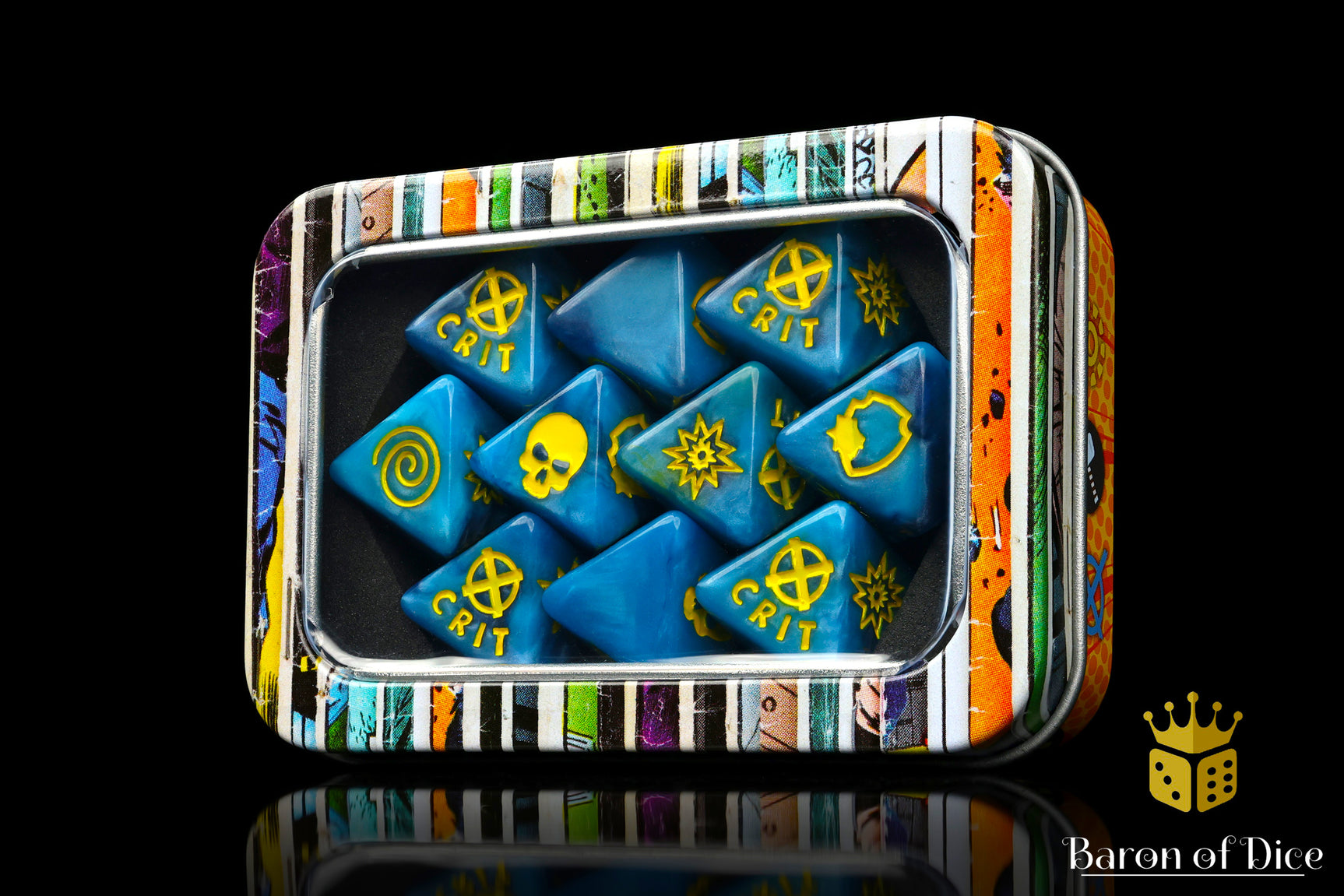 Heroic Mutants D8 Dice Set