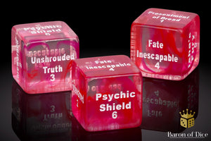 Strands of Fate Dice - 10th Edition - Red