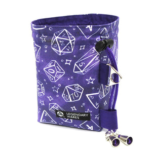 Polyhedral Magic Dice Bags