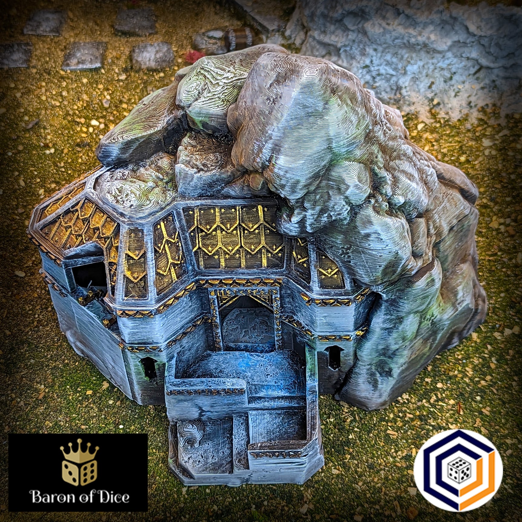 Kingdom of Durak Deep Dwarven Mineshaft (STL File)