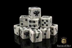 Ash Wasteland Dice - Skirmish Set