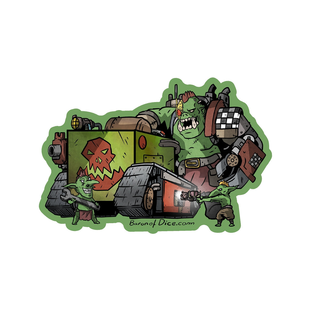 Premium Vinyl Stickers - Da Boss