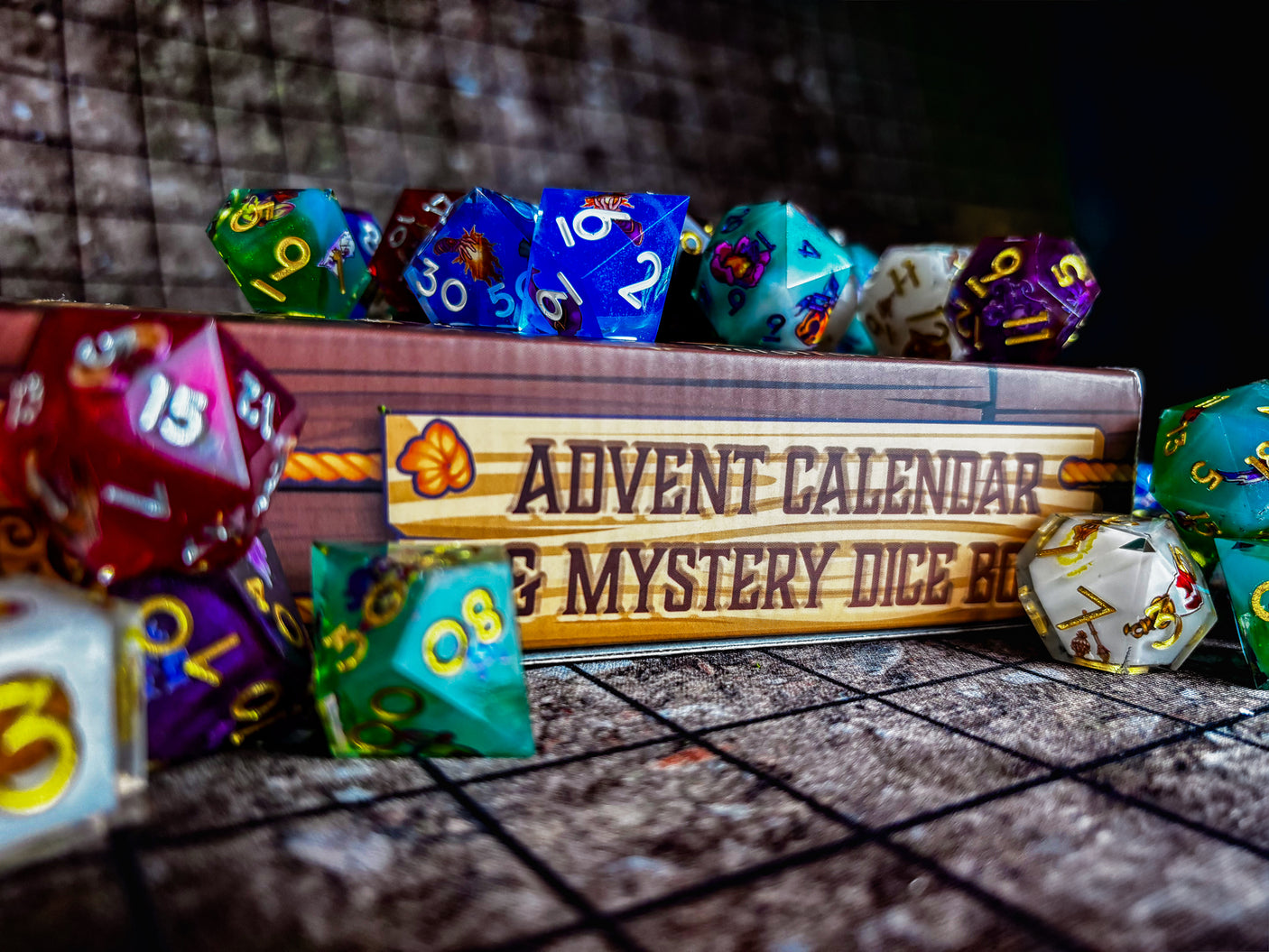 DnD Mystery Dice Advent Calendar - Goblin Game Night