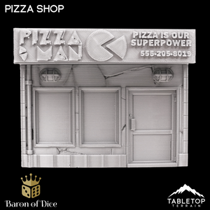 Pizza Shop - Marvel Crisis Protocol Building