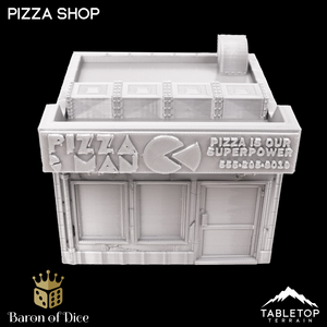 Pizza Shop - Marvel Crisis Protocol Building