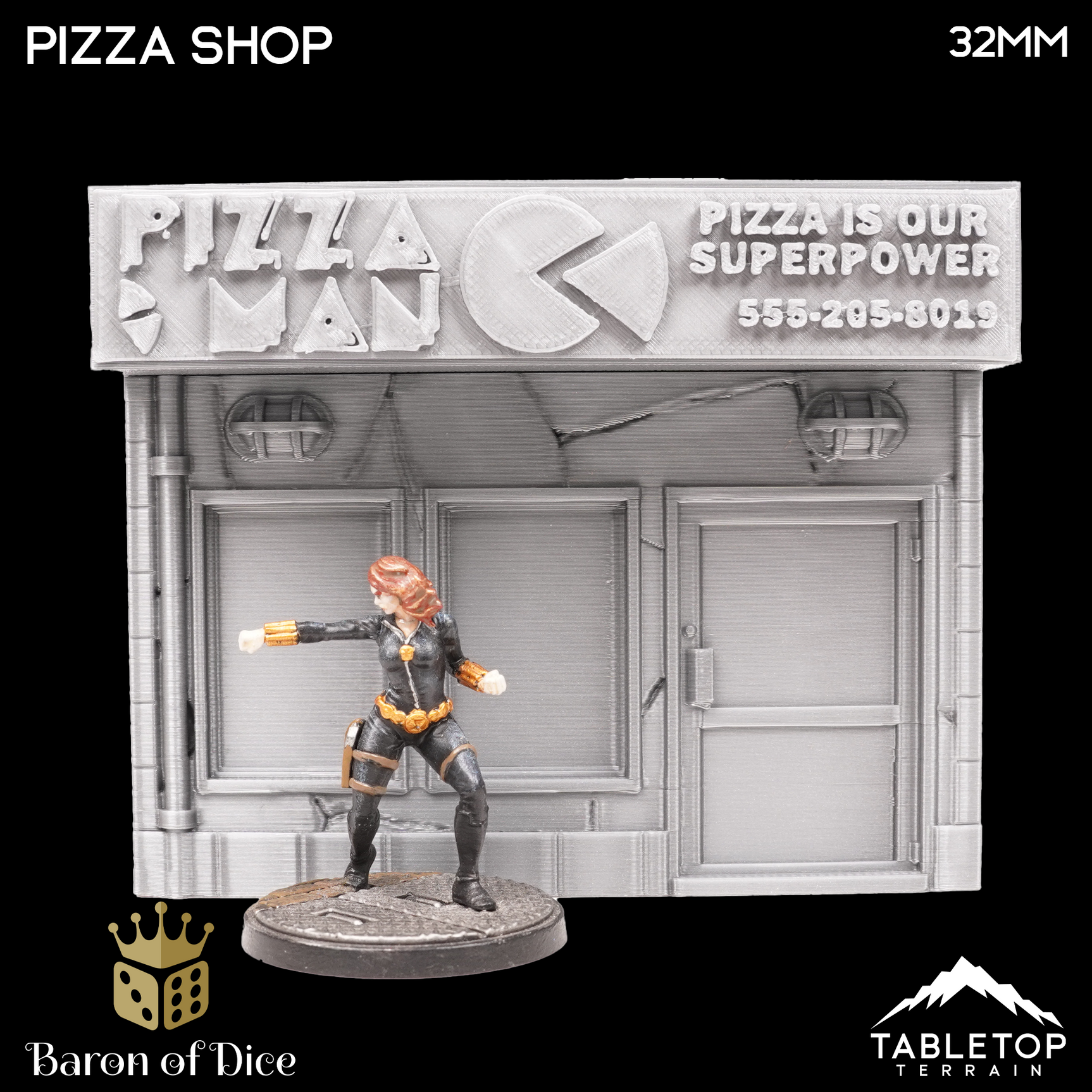 Pizza Shop - Marvel Crisis Protocol Building