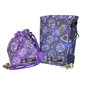 Polyhedral Magic Dice Bags