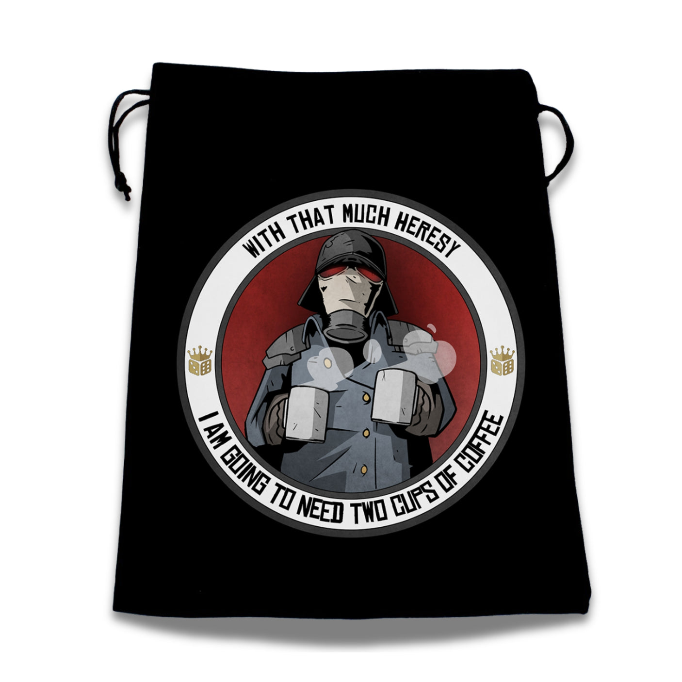Two Cups for Heresy  |  Premium Dice Bag