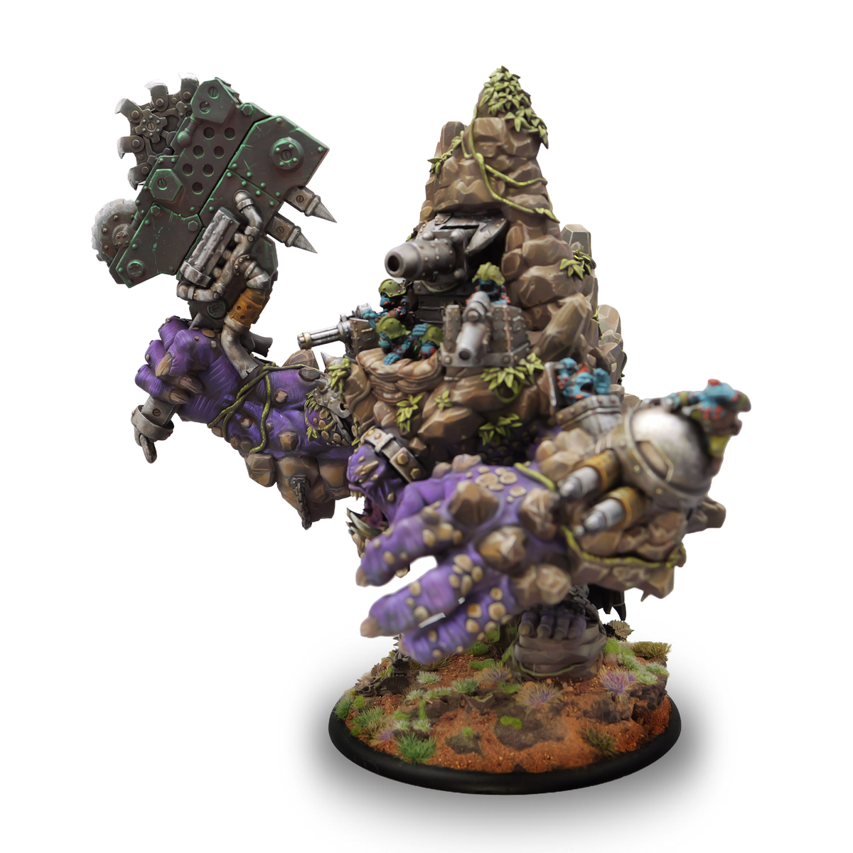 Warmachine: Southern Kriels Kithguard Fortress King