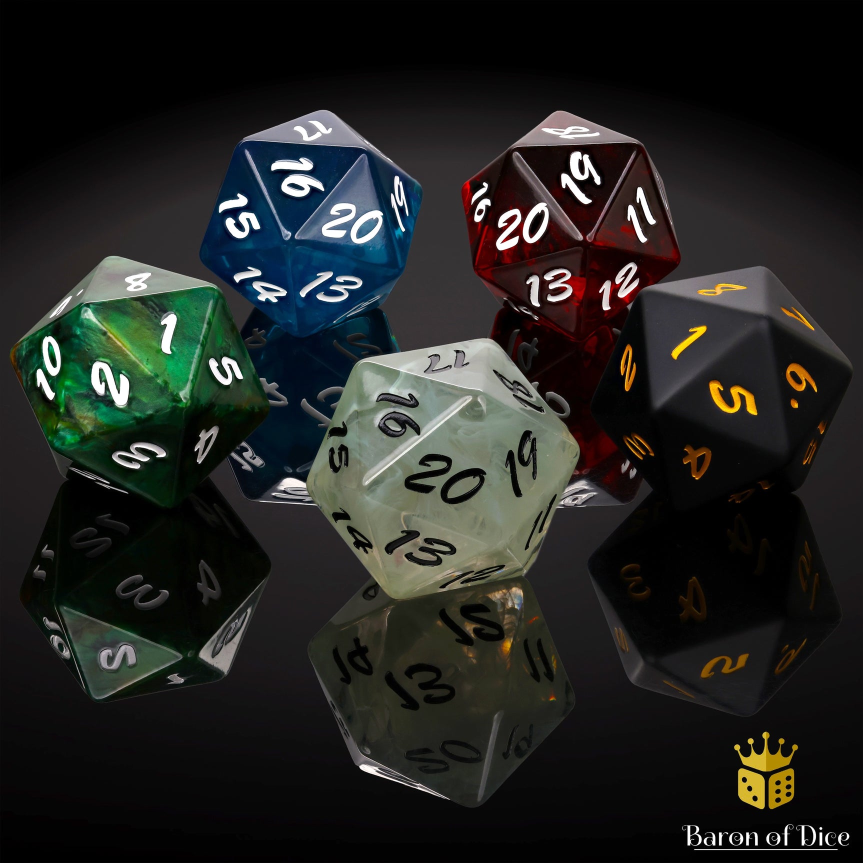 Big Ass D20 - Magic Set