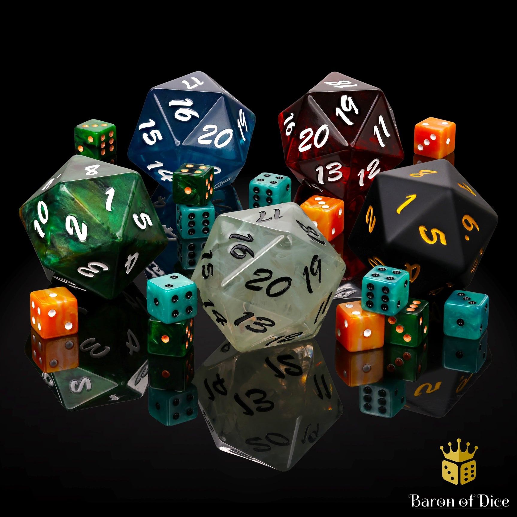 Big Ass D20 - Magic Set