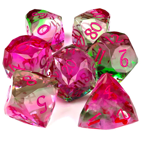 Watermelon Sugar RPG Dice Set - 7 Pieces
