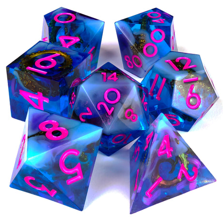 Into the Deep RPG Dice Set - 7 Pieces