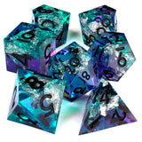 Island Sunset RPG Dice Set | 7 Pieces