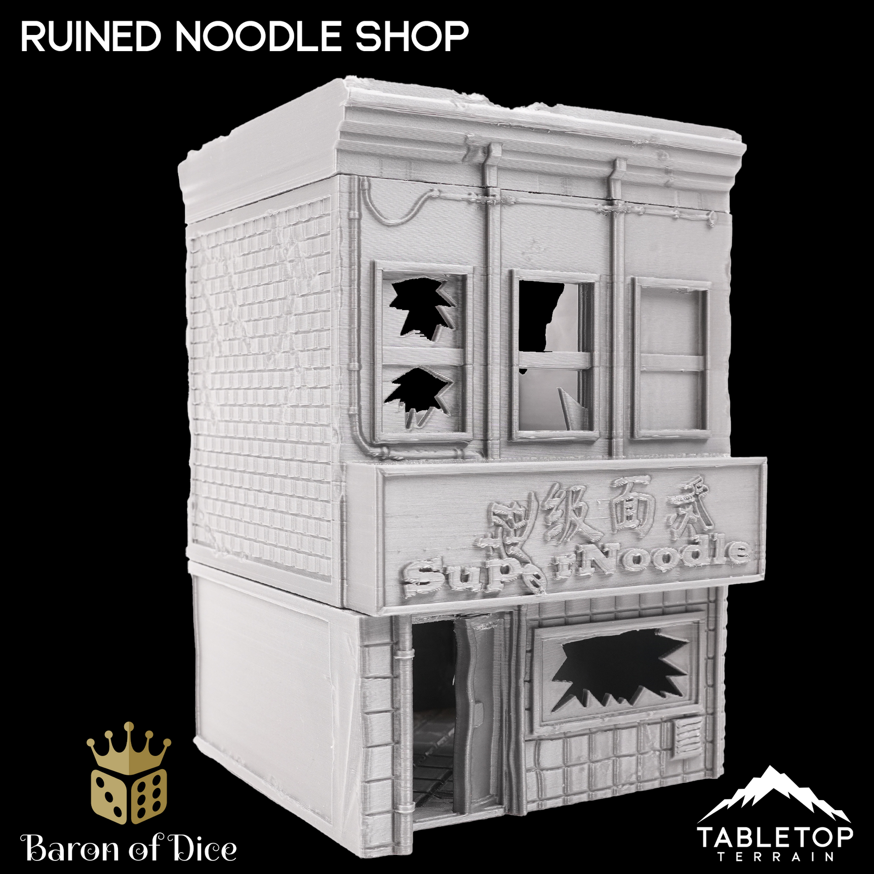 Ruined Noodle Shop - Marvel Crisis Protocol Ruins