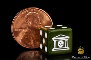 Military Gate Dice - Military Green