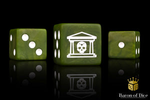 Military Gate Dice - Military Green