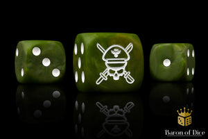 Military Sergeant Dice - Camoflauge