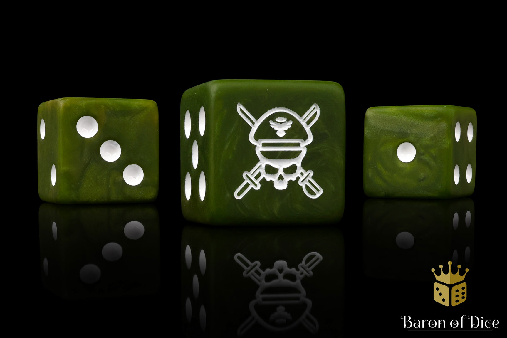 Military Sergeant Dice - Camoflauge