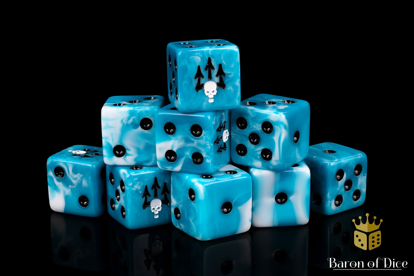 Trident Of The Emperor, Dice