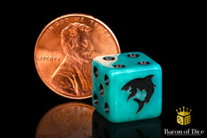 Carcharodon "Great White Shark" Dice