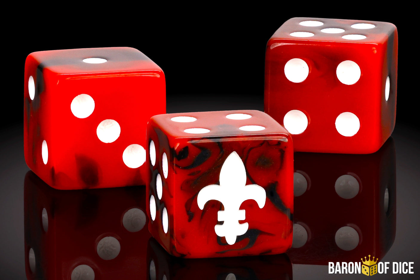 Fleur De Lis | Red