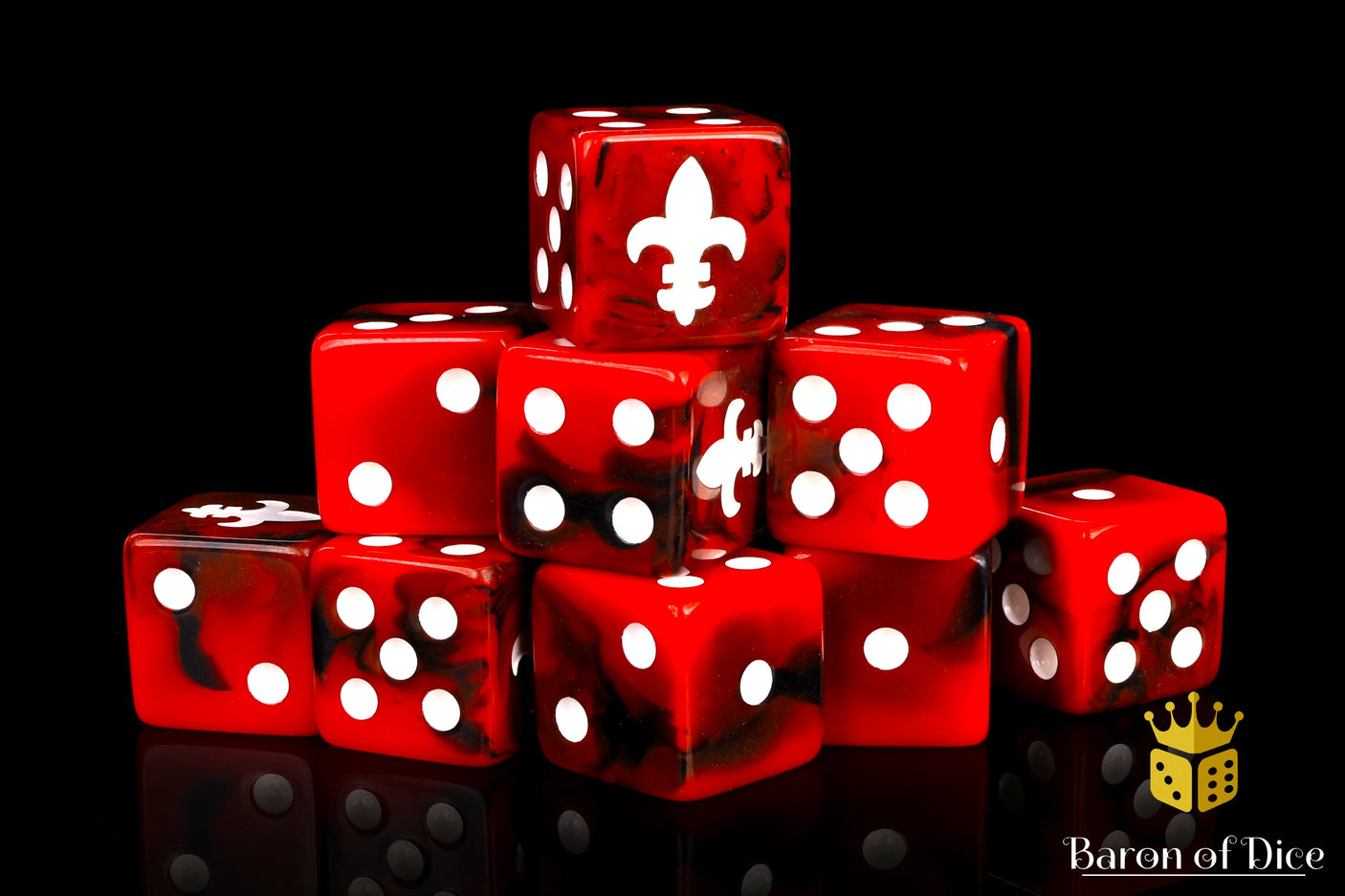 Fleur De Lis | Red