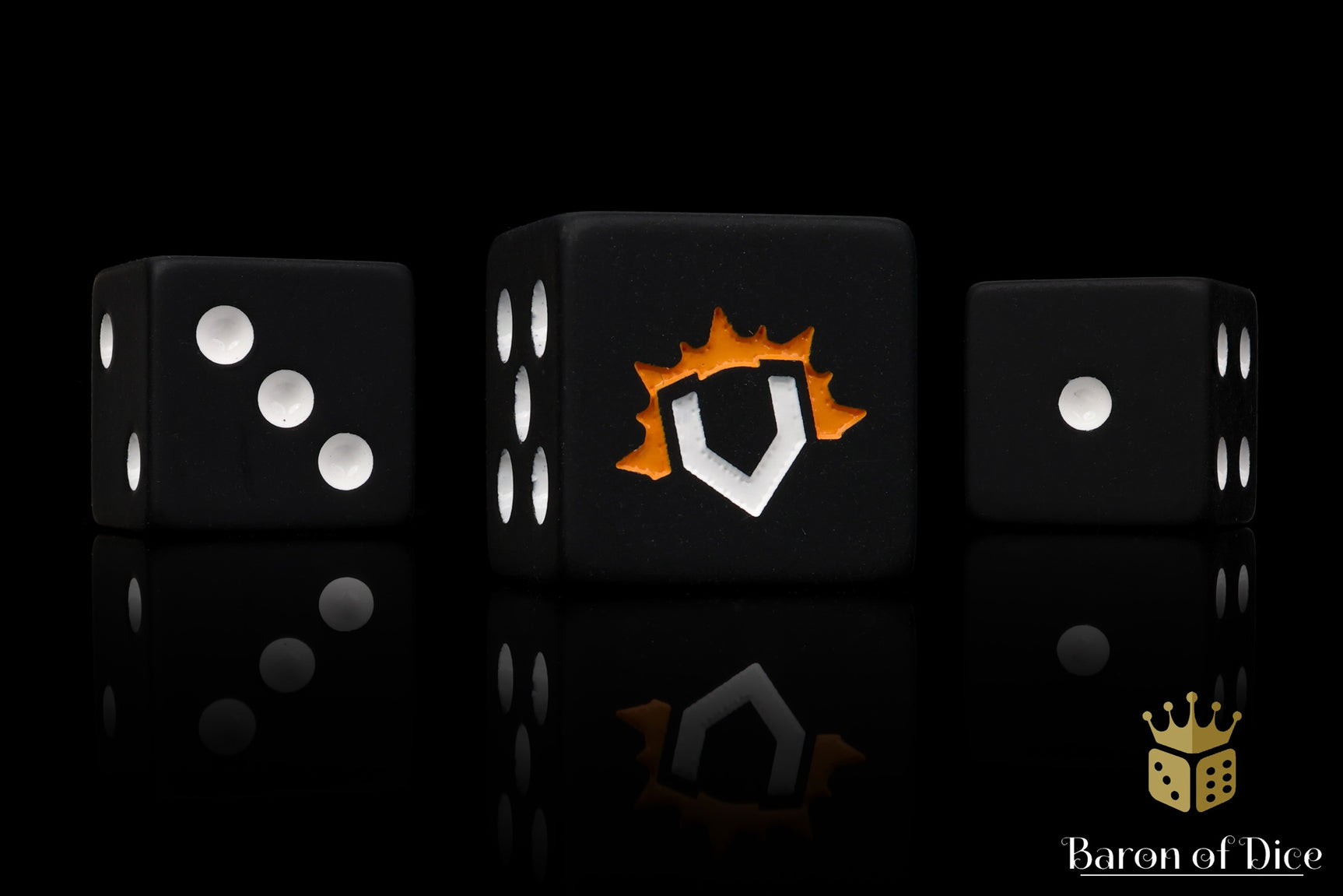 Chapter Master Valrak Official Dice - Black