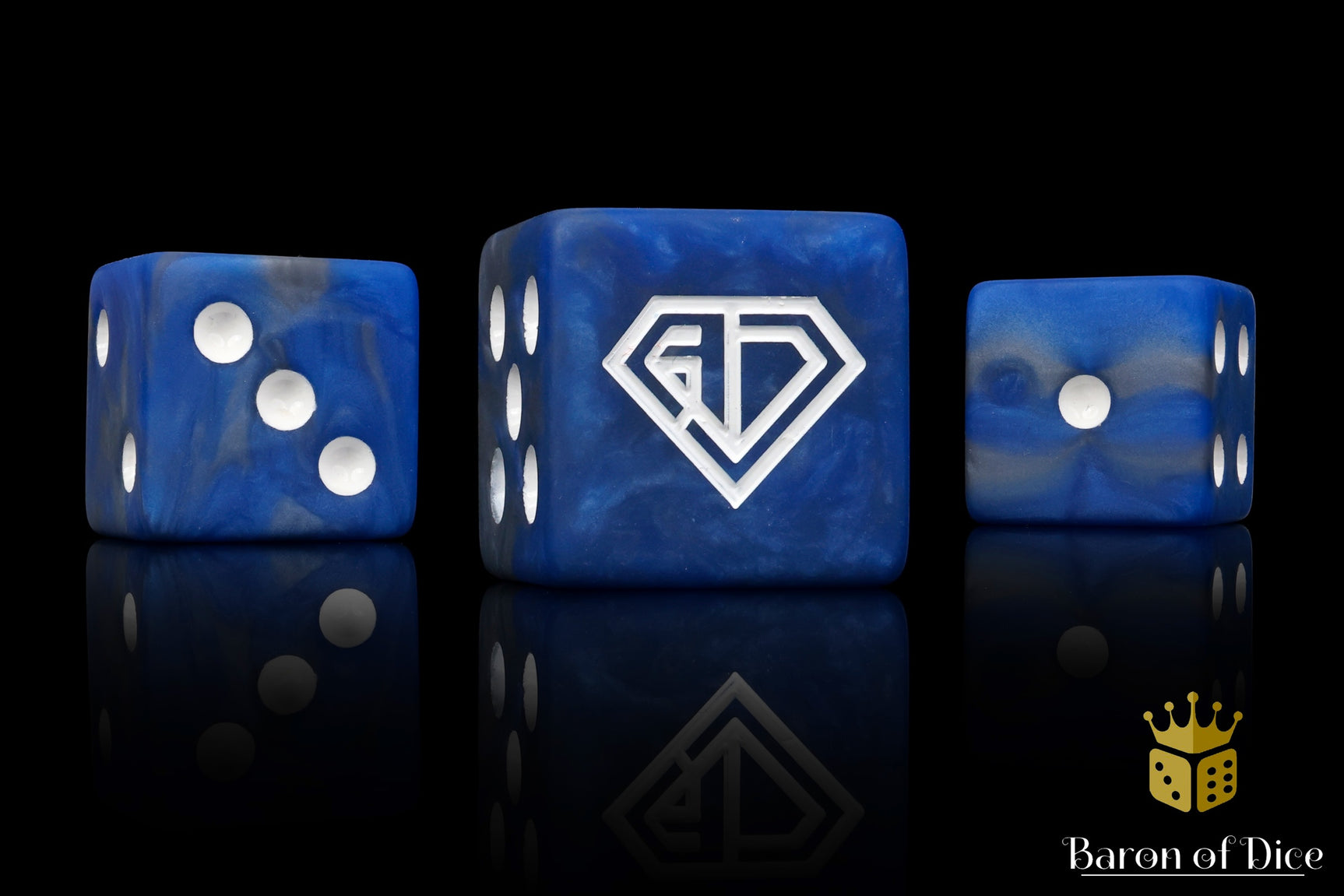 Angry Joe Show Official Dice - Blue