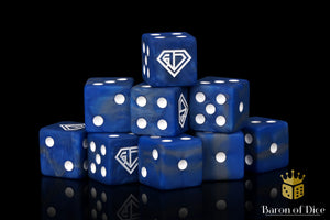 Angry Joe Show Official Dice - Blue