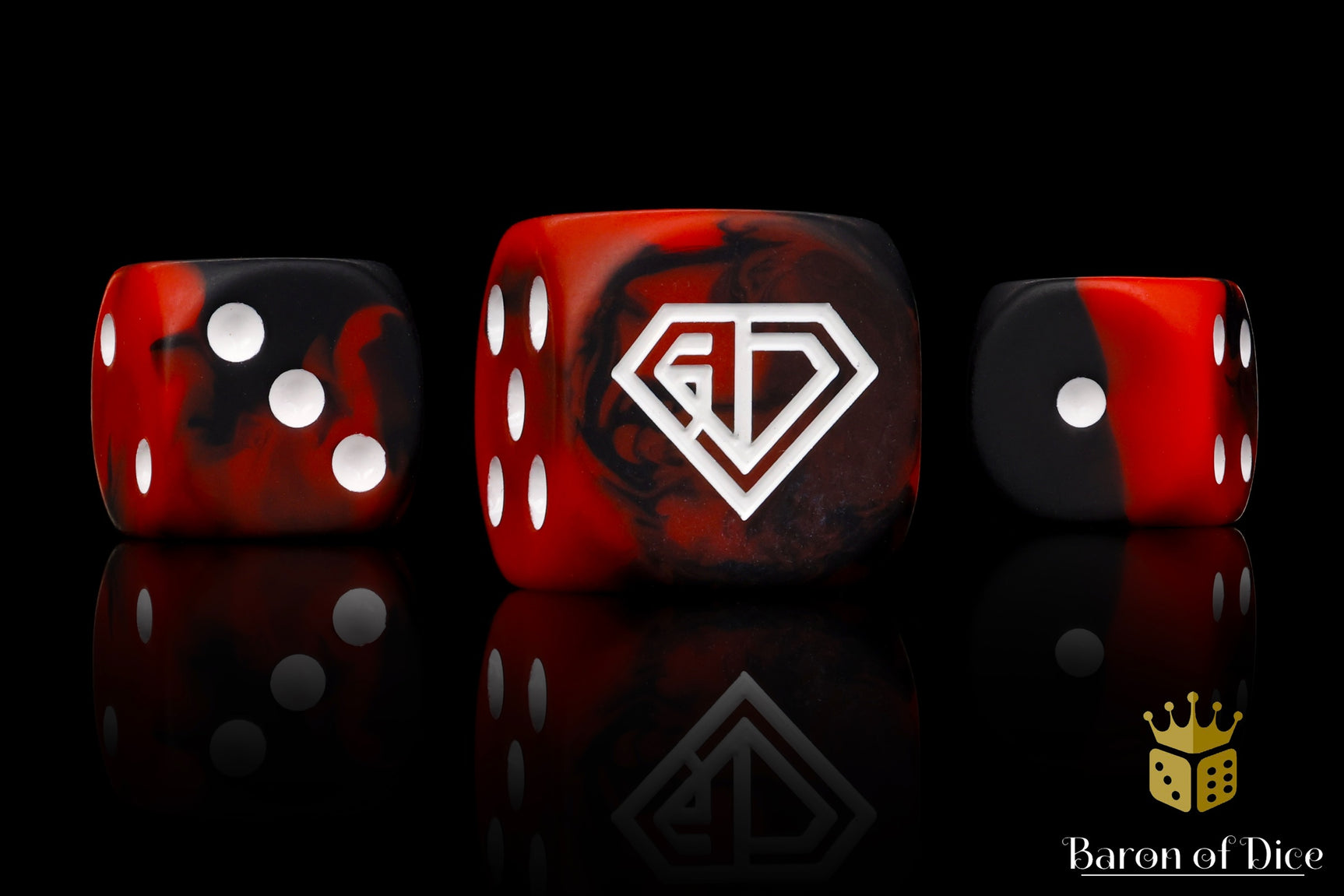 Angry Joe Show Official Dice - Red