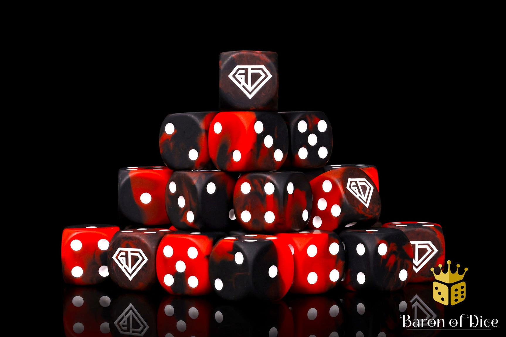 Angry Joe Show Official Dice - Red