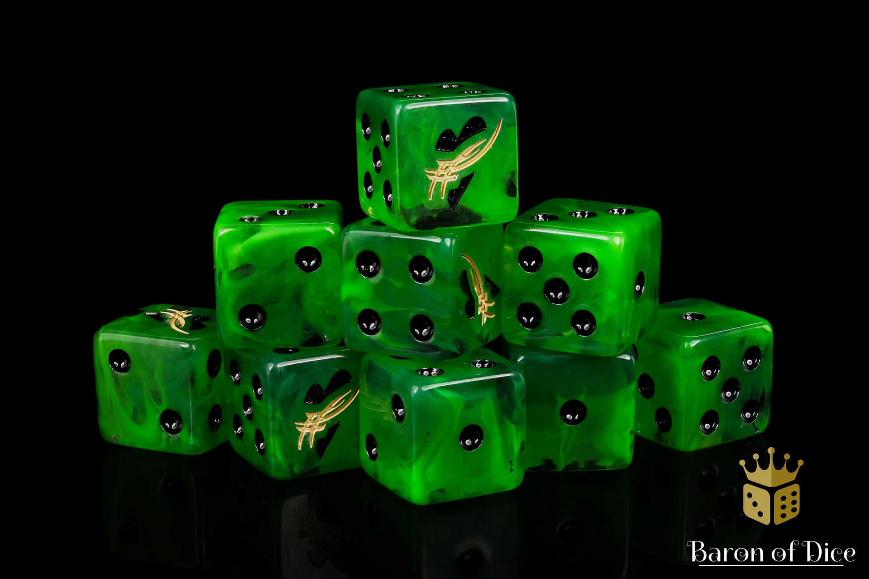 Barbed Heart Dice