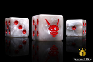 Drone Dice - White