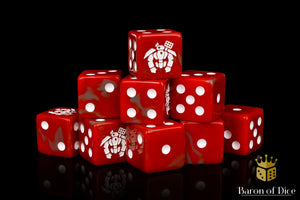 Crisis Robot Dice - Red