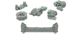 Kingdom of Azragor Scatter Terrain (STL File)