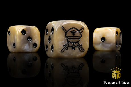 Military Sergeant Dice - Desert