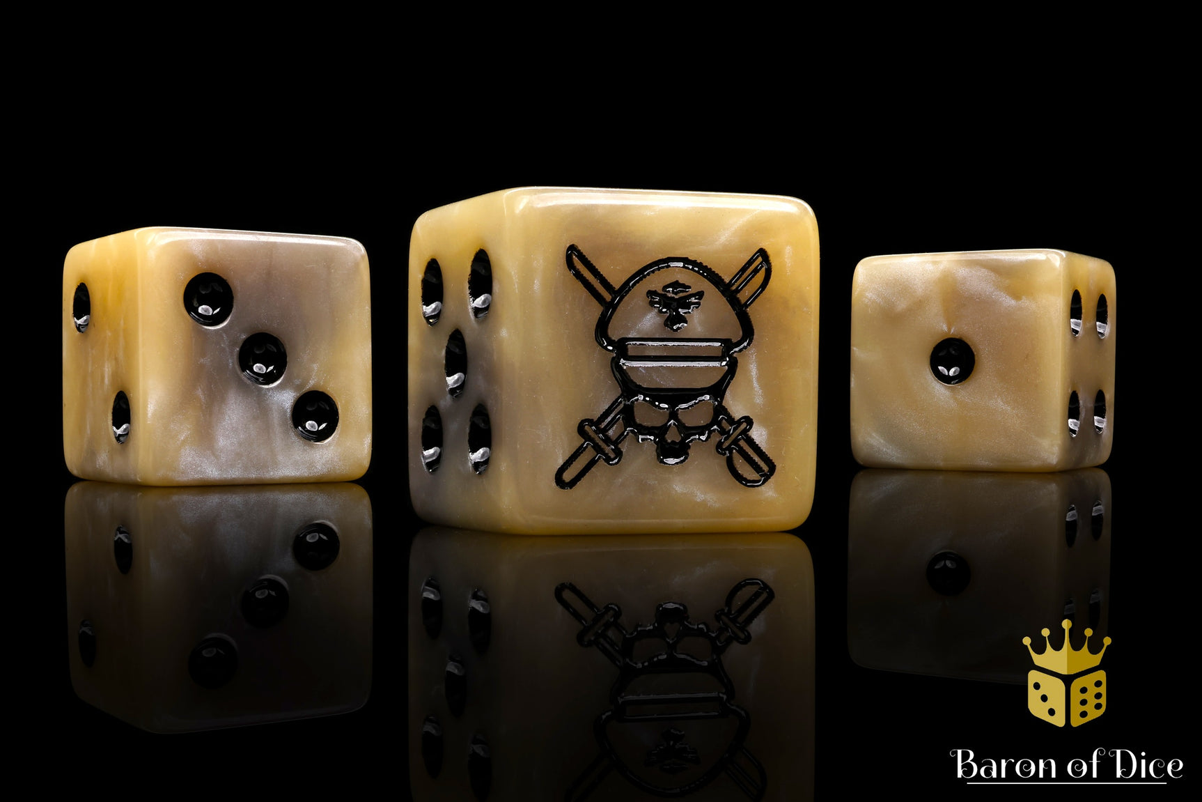 Military Sergeant Dice - Desert