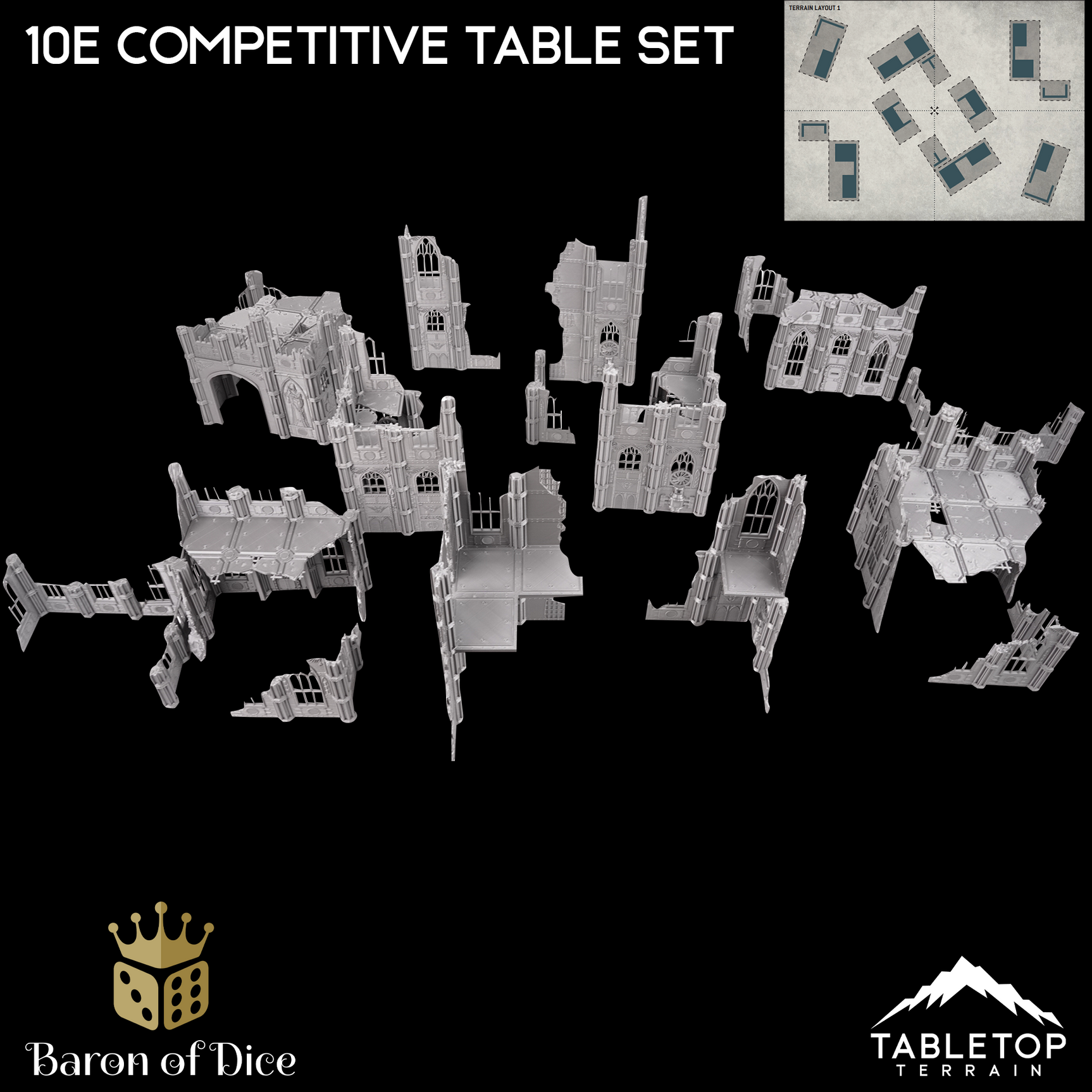 Competitive Sector Imperialis 10e Table Set