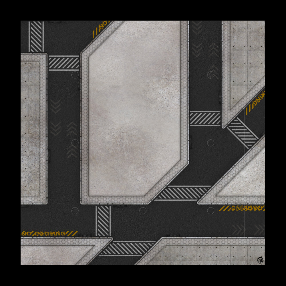 Mats by Mars: Hab Blok C Tabletop Wargaming Play Mat