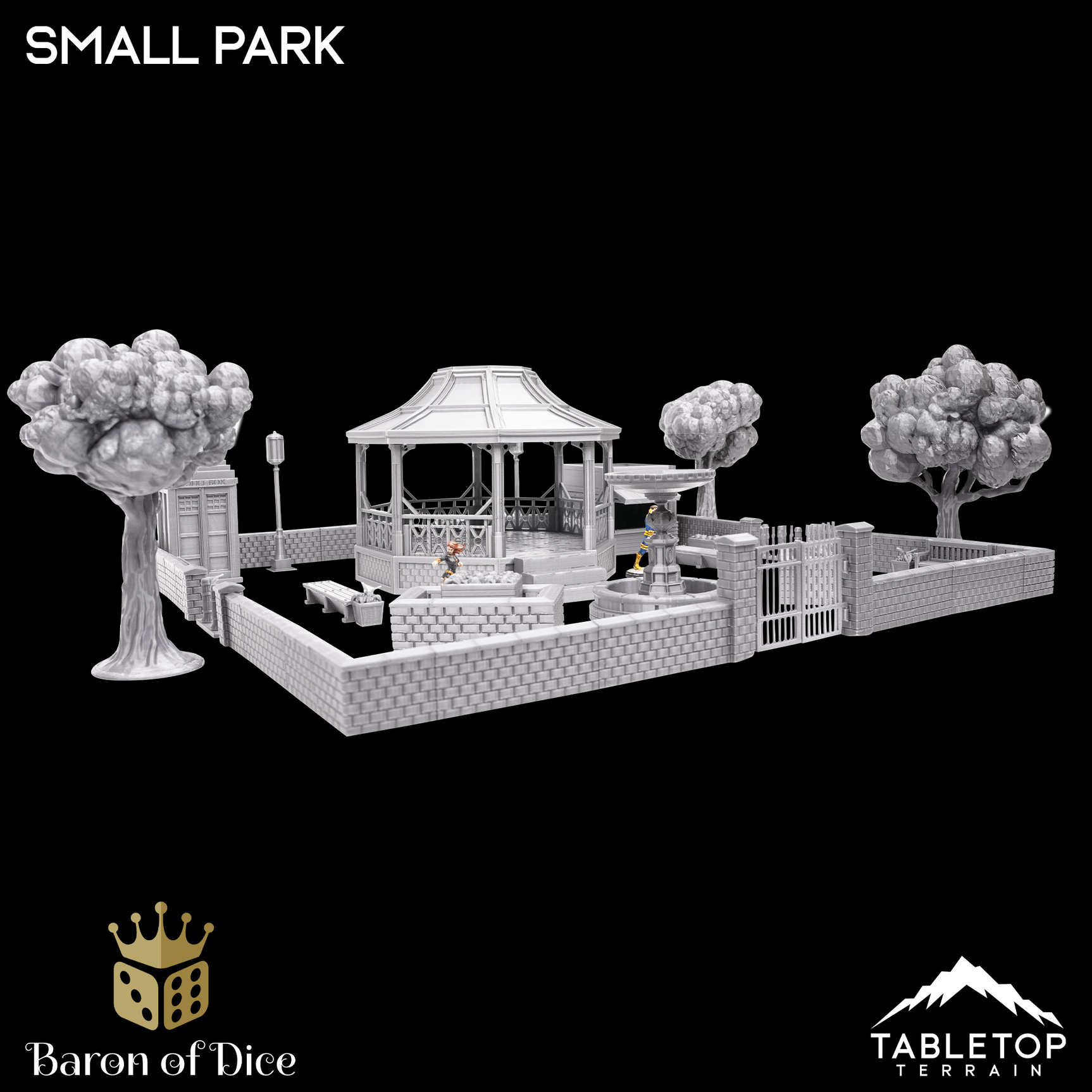 Small Park - Marvel Crisis Protocol Terrain