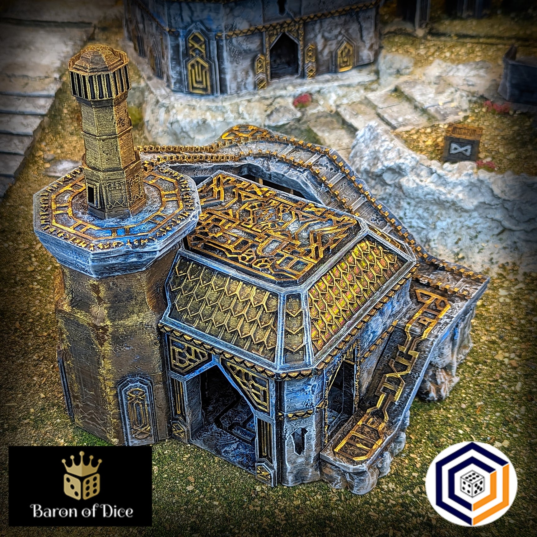 Kingdom of Durak Deep Dwarven Smeltery (STL File)