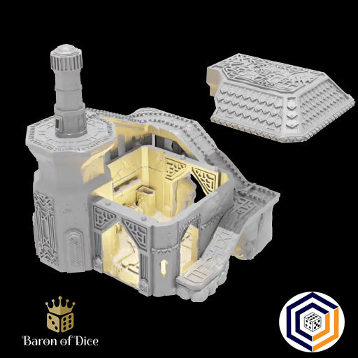 Kingdom of Durak Deep Dwarven Smeltery (STL File)