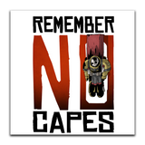 Premium Vinyl Stickers - All Heroes Wear Capes