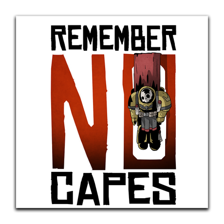 Premium Vinyl Stickers - All Heroes Wear Capes