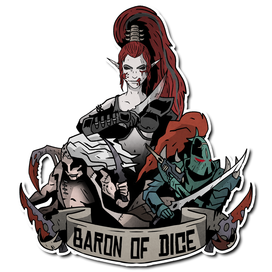 Premium Vinyl Stickers - Dreaded Ones - Triple Threat